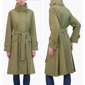 Rebecca Minkoff Oversize Trench Coat Olive Green Size Large